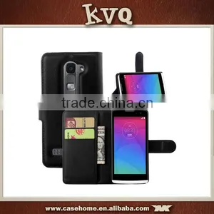 Mobile Phone PU Leather Flip Wallet Cover Case for LG Leon thumbnail-1