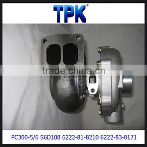 SAA6D108, SAA6D108E-2A TURBOCHARGER 6222-83-8171 thumbnail-4