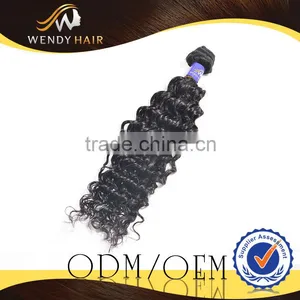 Natural Black Color Afro Curly Remy Malaysian Human Hair Extension thumbnail-1