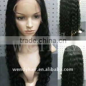 2011 New Style 100% Human Hair Full Lace Wig thumbnail-1