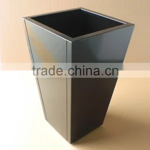 Audemar 2MM Thick Tapered Aluminum Self-Watering Planter With Powder Coating Quality Choice thumbnail-1
