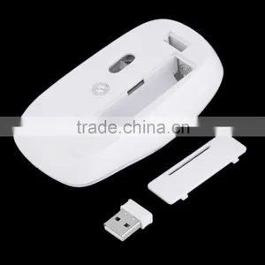 2.4 Ghz Wireless Optical Mouse 1000dBi Mice USB for PC Laptop G-136 With Short Cut Button Wholesale thumbnail-4