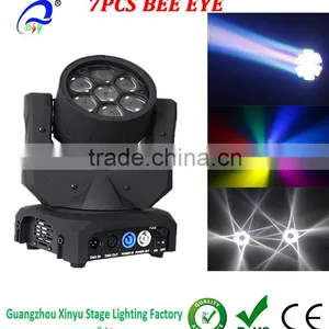 Osram 7pcs 10W RGBW 4 In1 Bee Eye Led Mini Professional Moving Head Light thumbnail-1