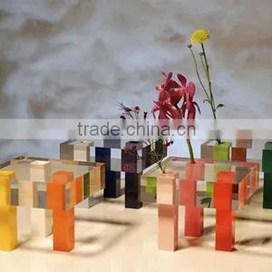 Smooth Colorful Acrylic Display Box ,Colored Acrylic Box thumbnail-3