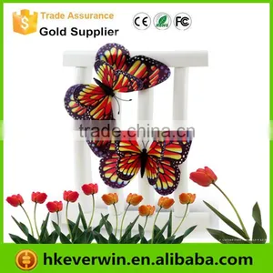 Spring Ornament 3D Purple Decorative Butterfly Wall Decor thumbnail-6