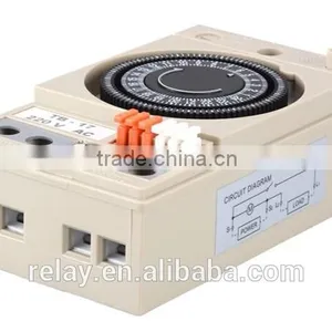 TB17 Mechanical Timer Din Rail / 110 Volt 240 Volt Timer Time Switch / With Battery Without Battery thumbnail-3