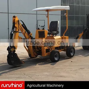 Mini Excavator Manufacturer Factory Direct Self Powered Towable Backhoe for Sale thumbnail-4