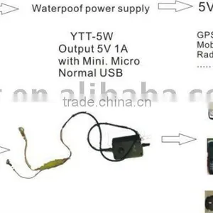 Waterproof Motercyle Power Supply for GPS thumbnail-1