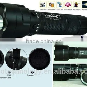 52$ HD 720P Flashlight Camcorder Sports Camera MP3 Player SOS With Speaker FL003 thumbnail-2