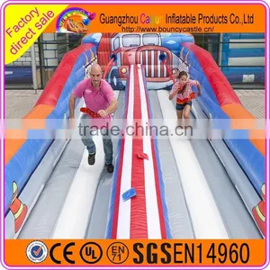 Inflatable Jumping Trampoline Bungee Run thumbnail-1