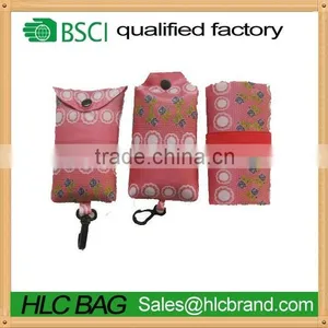 Holy Luck Folding Reusable Tote Bag Wtih Small Pounch Wholesale Eco Bag thumbnail-2