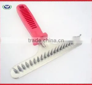 Pet Hair Grooming Remove Spiked Link Harrow thumbnail-2