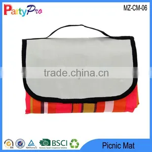 2015 New Nice Durable Waterproof Strip Camping Sleeping Blanket Foldable Beach Picnic Outdoor Mat thumbnail-1