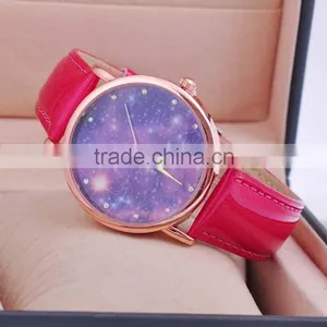 Women Star Dial Fashion Casual Quartz High Quality Montre Watch thumbnail-4