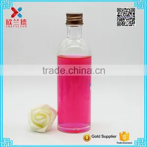 Mini 200ml Glass Wine Bottles Vodka Glass Bottles Portable Glass Liquor Bottles. thumbnail-1
