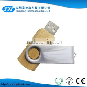 Colorfull Twister Usb Flash Drive Swivel Usb Stick Made for Wooden thumbnail-4