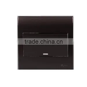 Icombo PA1116 1Gang 1Way Lights Touch Wall Switch Electrical Cinnamon thumbnail-3