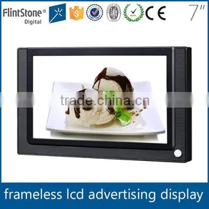 FlintStone 7 Inch Coffe Vending Machine Narrow Bezel Lcd Advertising tv thumbnail-5
