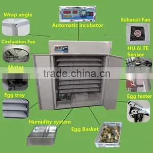 High Quality Full Automatic Poultry Egg Incubator Incubator in Kerala for Sale thumbnail-2