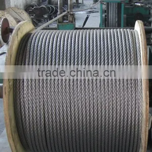 Factory Supply 6*36+FC Stainless Steel Wire Rope thumbnail-1
