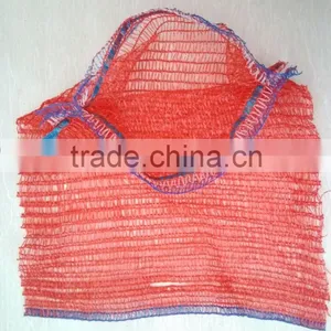 Red Color Plastic Orange Mesh Bags thumbnail-1