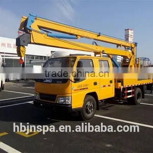 16M Yellow Double Row Aerial Work Platform Truck JMC thumbnail-1