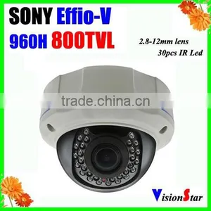 Surveillance Camera Systems 2.8-12mm Zoom Camera Varifocal Lens Sony CCD Board 800TVL Outdoor CCTV Camera Super WDR OSD Function thumbnail-1