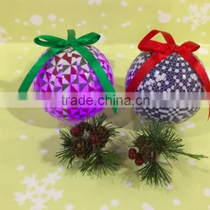 Wholesale Shatterproof Christmas Ball Ornaments/ Christmas Styrofoam Balls thumbnail-4
