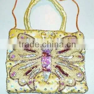 Ladies Purse, Fancy Ladies Purse, Beaded Purse thumbnail-1