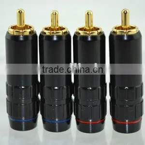 Hi-End Audiocrast Copper Rca Connector thumbnail-1