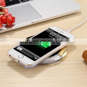 Newly Wireless Crystal Qi Charger Pad thumbnail-1