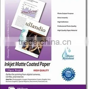Matte Coated Inkjet Photo Paper, 108gsm (for Inkjet Printers) thumbnail-1