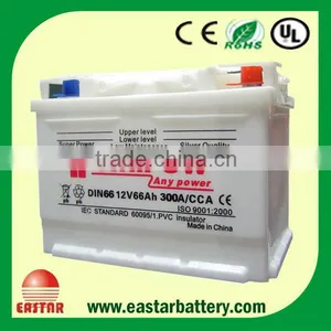DIN66 Maintenance Free Car Battery thumbnail-2