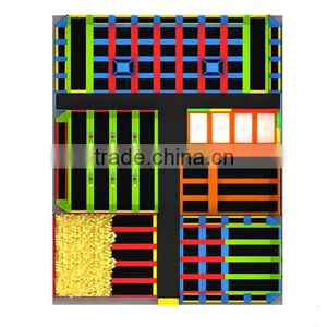 2015 Children Indoor Playground Equipment With Trampoline for Sale thumbnail-2