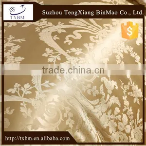 100% Mulberry Silk Satin Jacquard Fabric for Home Textile thumbnail-1