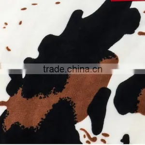 Cute Cow Pattern Coral Fleece Blanket thumbnail-3