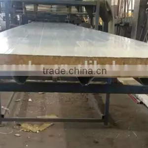 Prefab House Building Material EPS and Rock Wool Sandwich Panel thumbnail-3