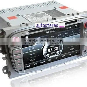 7 Inch Car Stereo GPS Headunit Multimedia DVD Player for Ford FocusKuga Galaxy Mondeo S-Max C-Max Car GPS Navigation Radio Sat thumbnail-2