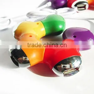 Flower-designed 4-port Usb 2.0 Hub for Promotions Business Gifts thumbnail-4