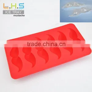 Novelty Mustache Wholesale Ice Cube Tray, Make Your Own Ice Tray thumbnail-1