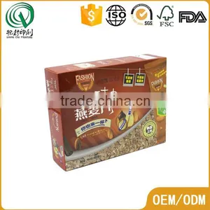 Spot Color Printing Snacks Packing Box Paper Packing Box for Food Packaging thumbnail-1