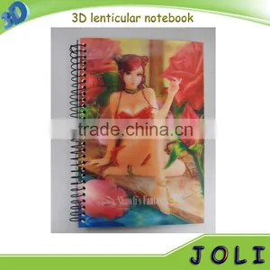 Customized 3d Lenticular Notebook, 3d Cover Notebook thumbnail-1