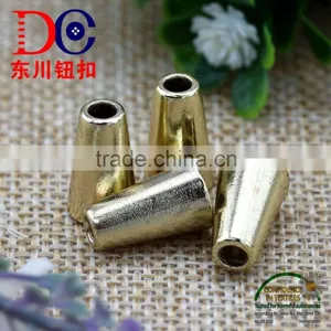 High Quality Brass Tin Metal Cord End Stoppers for Garment thumbnail-1