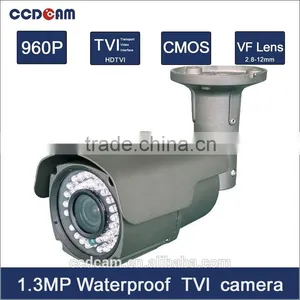 960P HD TVI Camera Digital Surveillance Megapixel 2.8-12mm Varifocal Lens IR Night Vision Security Camera Outdoor thumbnail-1