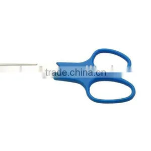 Stainless Steel Safety School Student Scissors(OP21) thumbnail-1