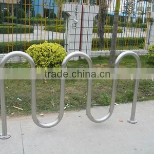 Galvanized and Powder Coated Steel Bicycle Rack,bicycle Parking Rack thumbnail-6