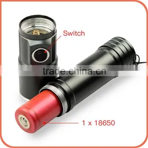 Latest China Factory XPG 5w 18650 Rechargeable Mini Zoom Flash Light for Camping Outdoor thumbnail-2