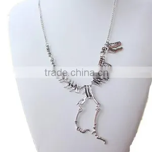 2016 New Design Vintage Europe Fashion Jewelry Dinosaur Necklace thumbnail-2