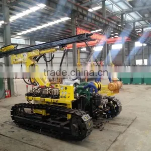 30m Depth Crawler Hydraulic Down the Hole Drilling Rig DTH Drilling thumbnail-4