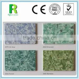 Durable Homogeneous PVC Vinyl Flooring Roll thumbnail-2